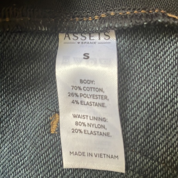 Spanx Assets Denim Jeggings Size Small EUC - Picture 3 of 5